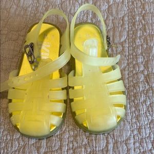 Matte Yellow Sandals